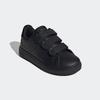 Klettschuh ADIDAS SPORTSWEAR "ADVANTAGE BASE 2.0 KIDS", Gr. 29, schwarz (core schwarz, core schwarz, grau six), Synthetik, sportlich, Schuhe, Design auf den Spuren des adidas Stan Smith