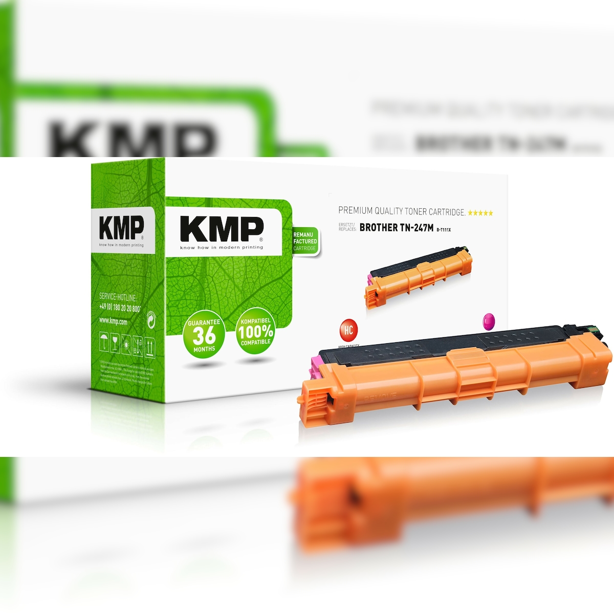KMP B-T111X, 2300 Seiten, Magenta, 1 Stück(e) Image