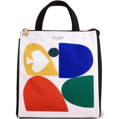 Kate Spade Bags | #35 Kate Spade Insulated Lunch Tote, Color Block | Color: Green/Pink | Size: Os