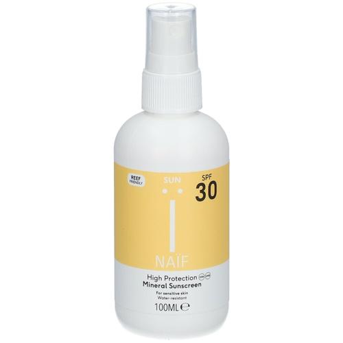 Naif Sun Mineral Sunscreen Spray Spf30 100 ml