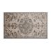 Gray Rectangle 4' x 6' Area Rug - East Urban Home Machine Washable Area Rug 72.0 x 48.0 x 0.08 in Polyester/Chenille | Wayfair