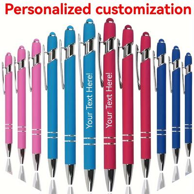 TEMU Ballpoint & Pen, Ink, 1.0mm Tip, For Touchscreen Tablets - , Multiple