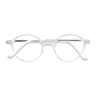 Unisex s round Clear Plastic, Metal Prescription eyeglasses - Eyebuydirect s Hijinks