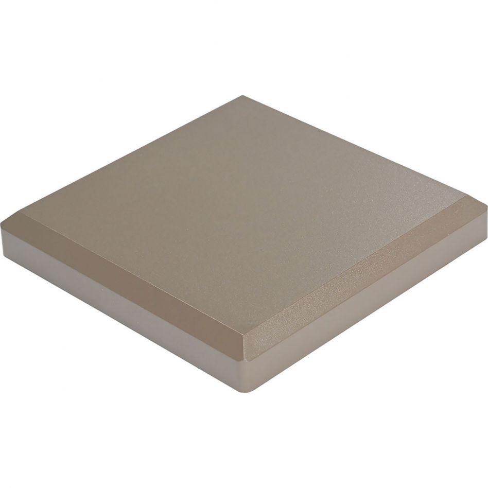 Groja Ersatzkappe für BPC-Fertigzaunpfosten Bi-Color Sand Image