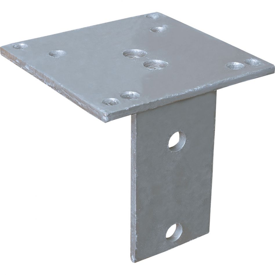 GroJa Montageadapter für L-Steine Stahl verzinkt Image