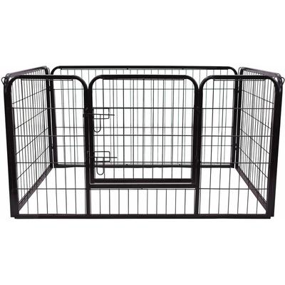 Welpenauslauf Welpenfreigehege Freigehege Laufstall Laufgitter Welpenzaun 70 x 80 cm - Pawhut