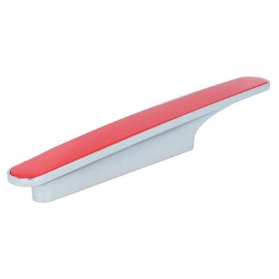 Möbelgriff Küchegriff Mod Chamäleon in div. Farben Sockel chrom glanz Lochabstand 96mm Rot Image