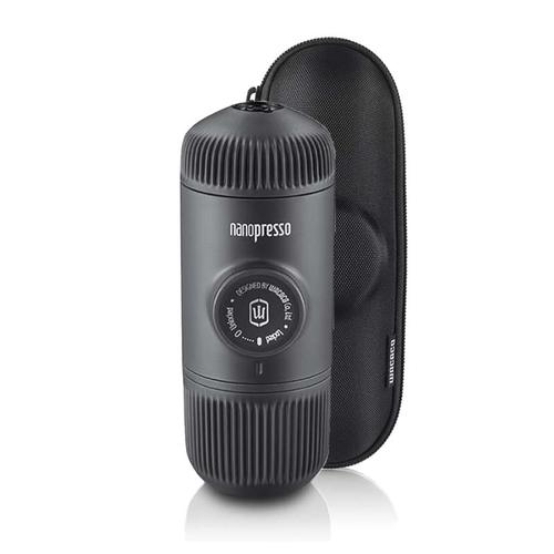 Wacaco Nanopresso | Tragbare Espressomaschine inkl. Schutzhülle | grau