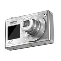 Digitalkamera mit optischem 4K-Zoom, Point-and-Shoot-Digitalkamera mit Dual-Display, kompakte Reisekamera