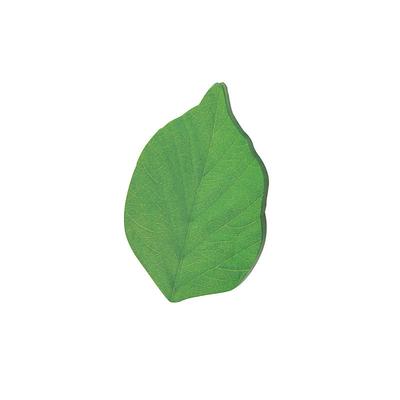 50 Leaf Shaped Sticky Notes Diy Home Wall Photo Decor Green Self Adhesive Memo Back To School Season School Supplies