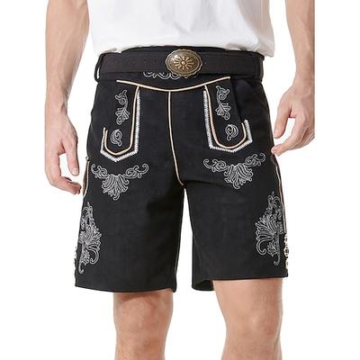 Karneval Oktoberfestbier Kostüm Lederhosen Bayerisch Deutsch München Wiesn Herren Stoff im traditionellen Stil Image