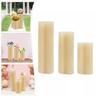 Lot de 3 vases en carton de mariage - 60 cm+80 cm+100 cm - Support de fleurs en carton blanc - 3