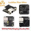 Luckfox Pico Ultra OnBoard EMMC-8GB Opzione microfono WiFi6 /PoE RV1106 con audio e display 【Genzia