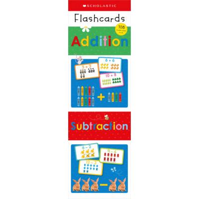 Scholastic Early Learners: Addition & Subtraction Flashcard Double Pack