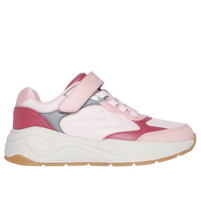 Skechers Girl's Nova Jogger - Color Classic Sneaker | Size 10.5 | Mauve | Textile/Synthetic | Machine Washable