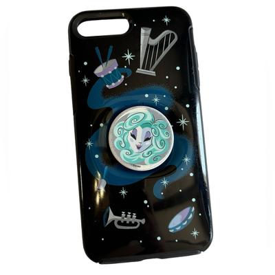 Disney Cell Phones & Accessories | Disney Iphone 6/7/8 Plus Otterbox Popsockets Haunted Mansion Madame Leota Case | Color: Black/Blue | Size: Os