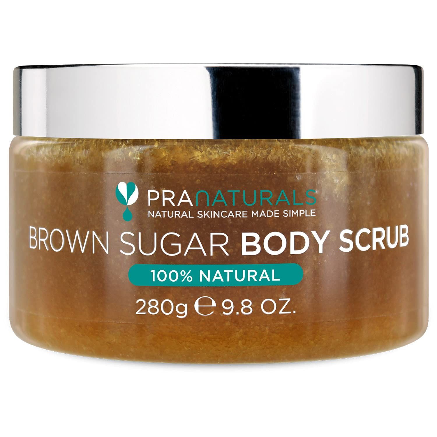 PraNaturals Scrub corpo allo zucchero di canna 280 g