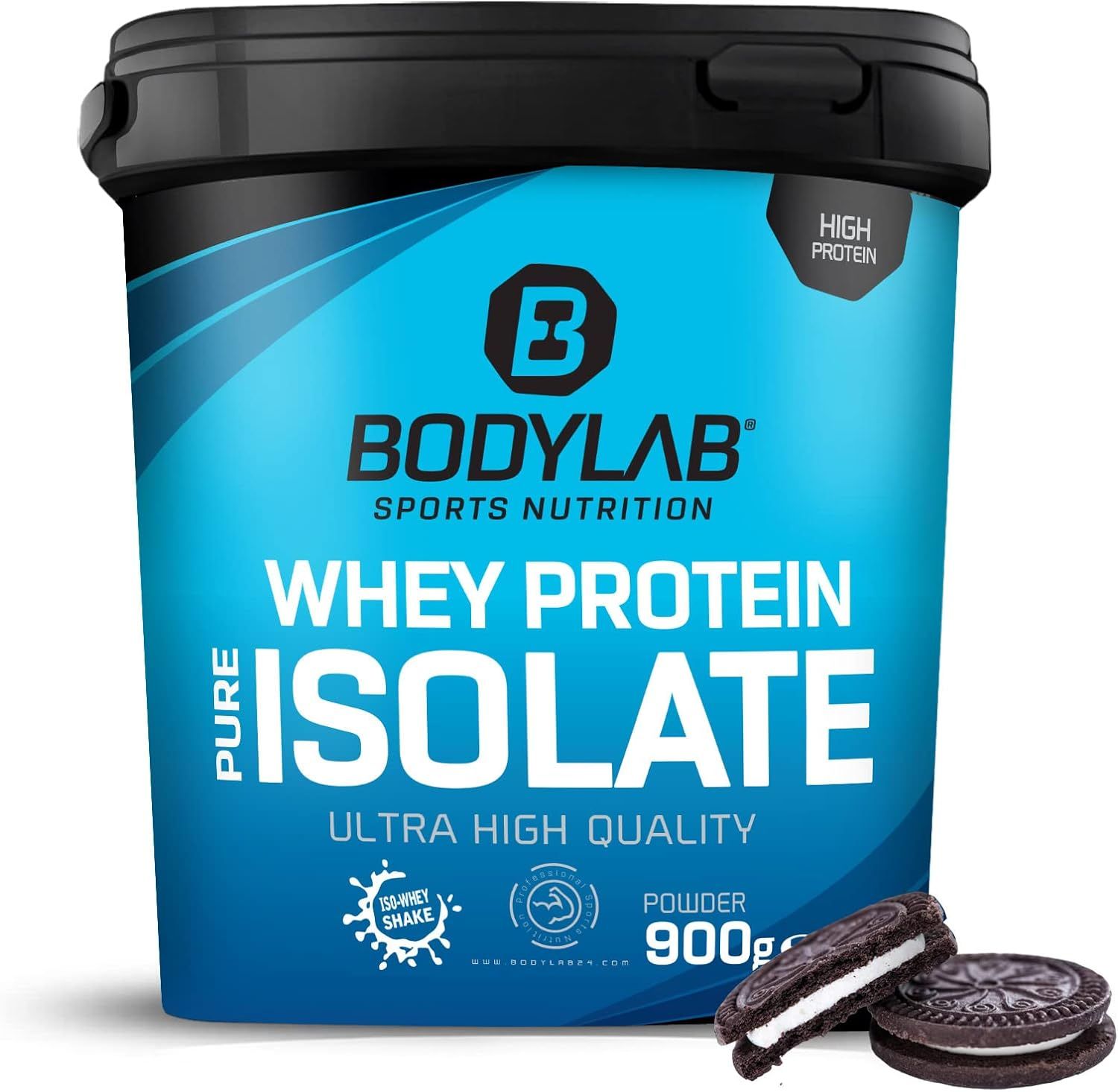 Bodylab24 Proteine Whey Isolate Biscotti e Crema 900 g