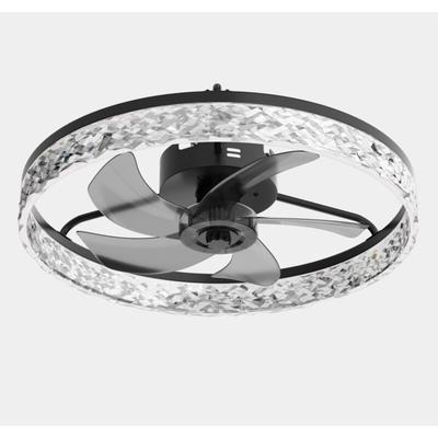 Deckenventilatoren mit Beleuchtung, 3 Farbtemperatur Dimmar und 6 Geschwindigkeiten Leise Image