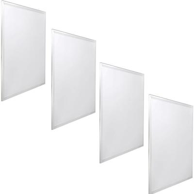 Jandei - Pack x 4 led -Panel 60x60cm 48W 6000K Retroilumined 3840LUM Weißer Rahmen für die Image