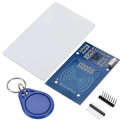 MFRC-522 RFID Kit RF IC Card Sensor Module S50 Blank Card Key Ring Compatible for Arduino Raspberry