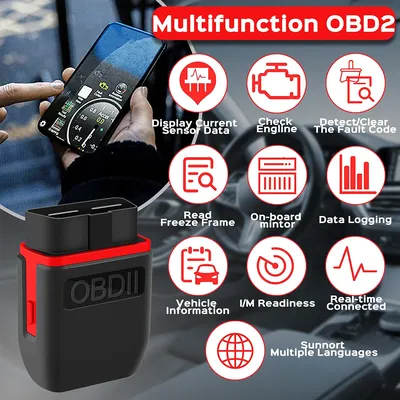 OBDII Scanner Wireless 4.0 Car Code Reader For IOS Android Windows Auto OBD2 Car Adapter Diagnostic