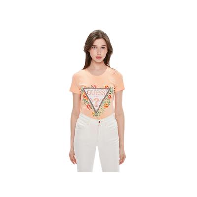 T-Shirt Guess Femme Blumen Image