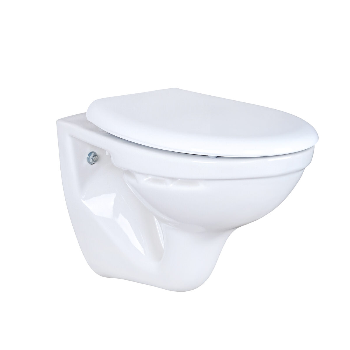 Belvit Wand Hänge WC Abgang Wand Waagerecht mit Softclose Deckel 520x360x375 cm Image