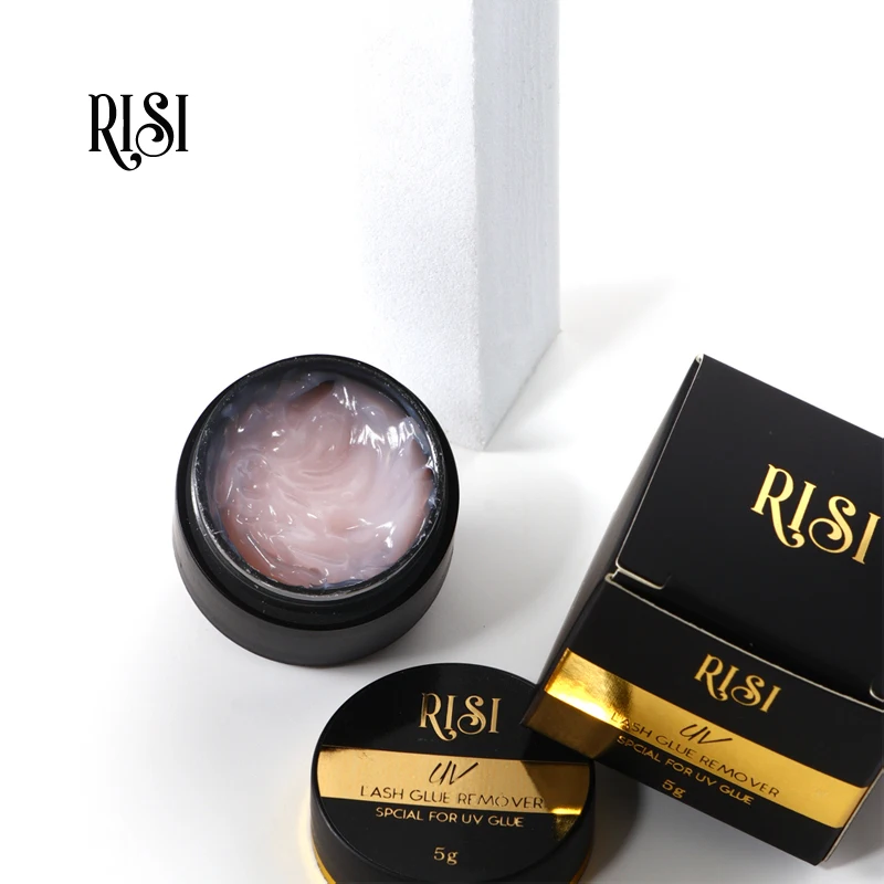 RISI UV Lash Remover Wimpern Kleber Entferner Nicht Stimulation Schnell Entfernen Wimpern Extensions Werkzeuge Wimpern Kleber Entferner Creme Image