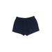 J.Crew Factory Store Athletic Shorts: Blue Solid Activewear - Women's Size 0