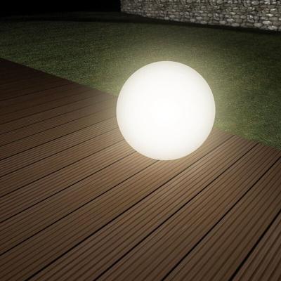 Solar-Dekoleuchte Boule 35420 Kugel led 0.2 w Neutralweiß Weiß - Heitronic