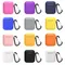 Case for Apple Airpods silicone Protective Bluetooth Earphone Cover Case for Apple Airpods Case 1&2