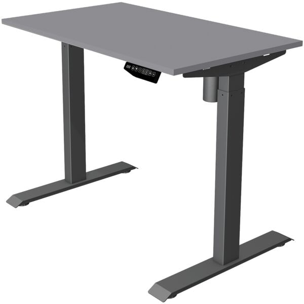 Kerkmann Schreibtisch höhenverstellbar (elektrisch) »Move 1« 100 cm Gestell anthrazit grau, 100x123x60 cm Image