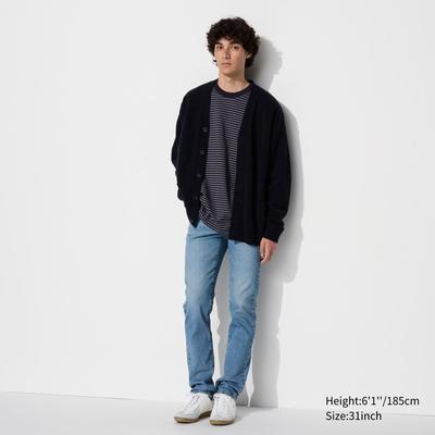 Uniqlo - Cotton Slim Fit Jeans - Blue - 28inch