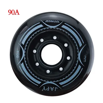 8PCS JAPY Inline Skate Wheels 85A 88A 90A Hardness 72 76 80mm Slalom Sliding Roller Skating Tires For SEBA Powerslide Patines