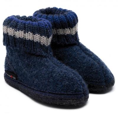 Haflinger - Kids Paul - Hüttenschuhe 29 | EU 29 blau Image