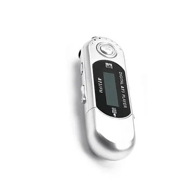 1/2/3 2 in 1 Mini MP3 Player Support 32G TF Card Small Flash Drive LCD Music Player with 3.5mm Audio