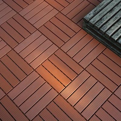 TEMU Plastic Interlocking Deck Tiles, 44 Pack Patio Deck Tiles, 12 