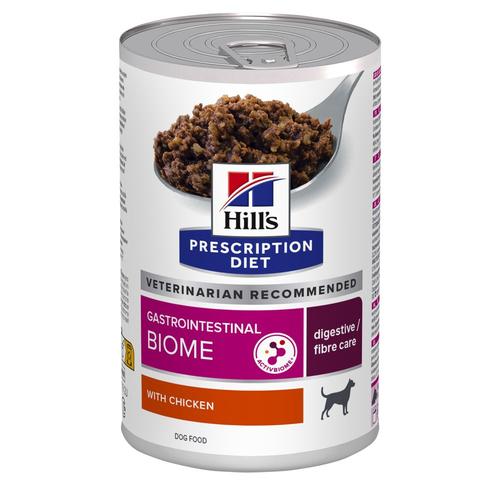 36x370g Gastrointestinal Biome mit Huhn Hill's Prescription Diet Hundefutter nass - 24+12 gratis!