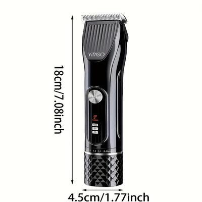 Beard Trimmer For Men - Professional Adjustable Precision Trimmer Hair Clippers Hair Trimmer & Electric Razor, High Power 7000 Rpm Mens Grooming Kit, 35 Unique Trim Lengths, Gifts For Men