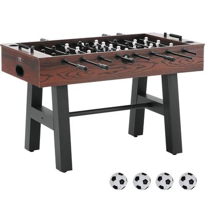 VEVOR Foosball Table Standard Size Foosball Table Indoor Full Size Foosball Table for Home, Family, and Game Room - 55 inch