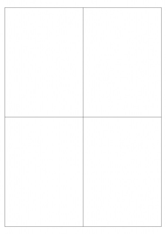 Wasser auflösbare Etiketten 99,0 x 139,0 mm(Anzahl Bögen /VPE: 50) Image