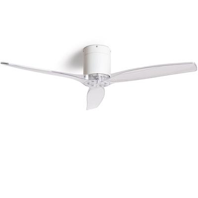 Deckenventilator Leise Angistri Weiss 132cm DC-Motor Wählen Klingen: True, Ohne Licht, Image