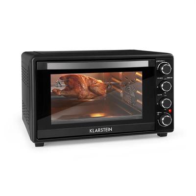 Klarstein - Masterchef Minibackofen, Mini Backofen Temperatur: 100-230 °c, Ofen mit Drehspieß, Image
