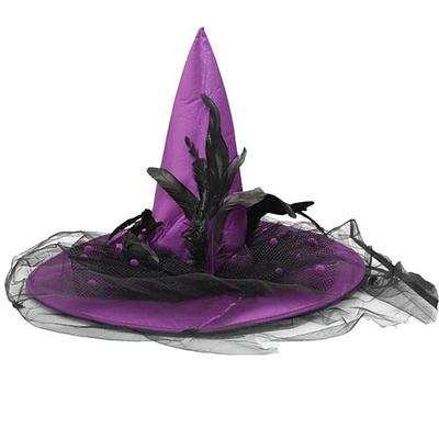Halloween Ostern Geisterfest Dekorationen Hexenhut neue Maskerade Party Requisiten Bekleidungszubehör Image