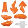 Carena Pla STI che Pitbike Moto crf 50 Arancio