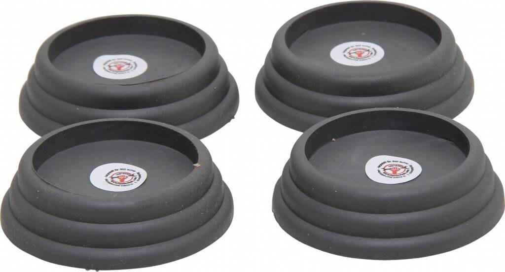 Kraftmann 85803 Vibrationsdämpfer Satz 4tlg für Waschmaschinen und Trockner Image