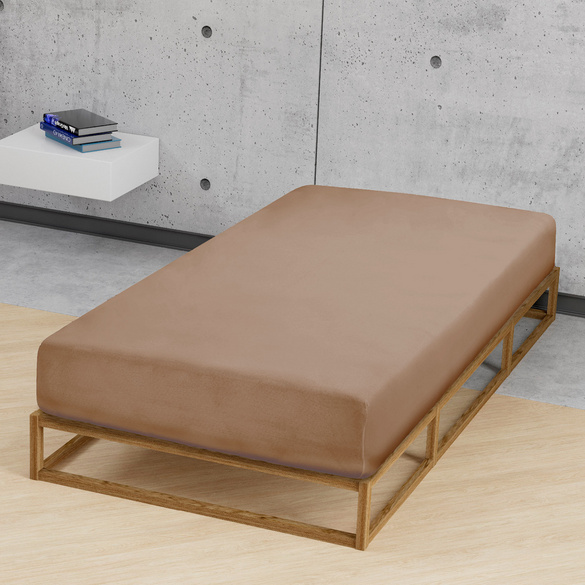 biberna Feinjersey-Spannbetttuch macchiato, 1x 140x200 cm - 160x200 cm Image