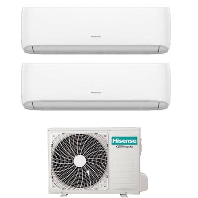 Hisense - dual split inverter-klimaanlage hi-comfort 12+12 serie mit 3amw72u4rfa r-32 wi-fi