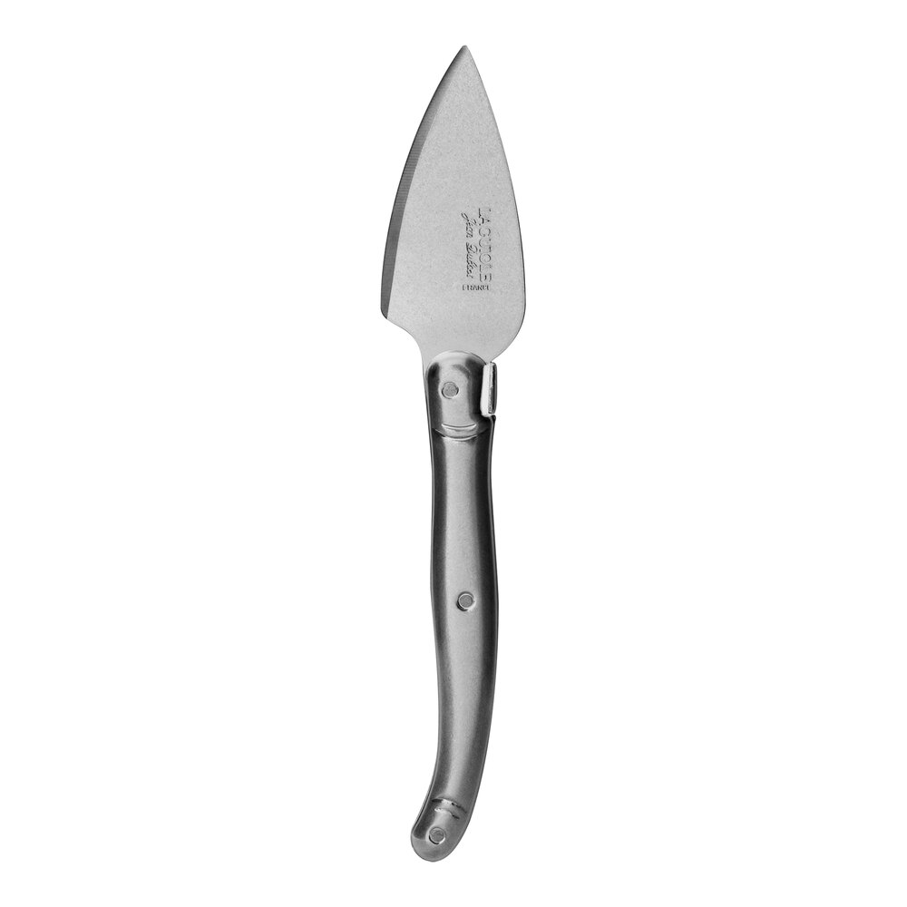"Jean Dubost Laguiole Vintage from Steelite International 9"" Stainless Steel Parmesan Cheese Knife - 6/Case"